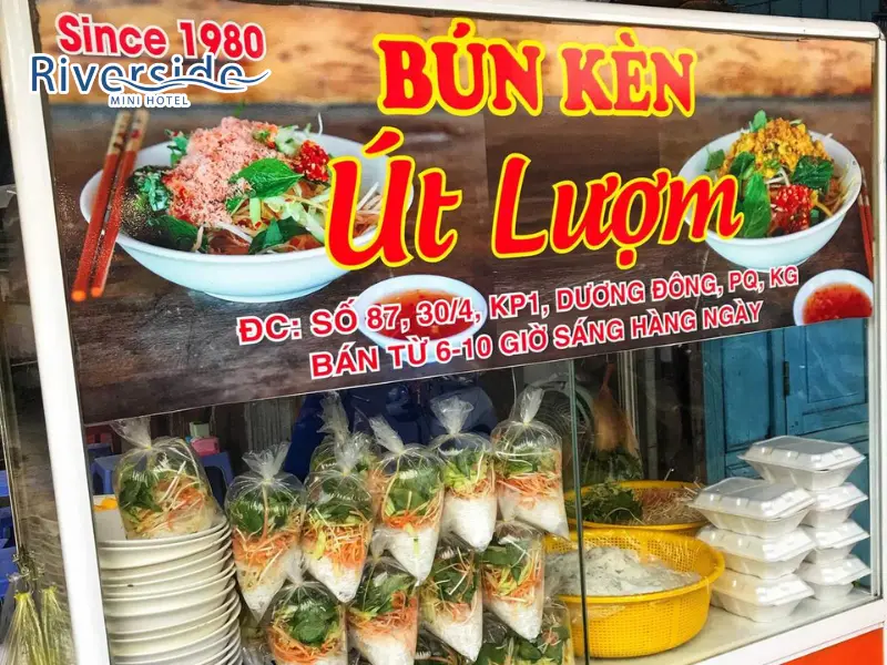 Quán Bún Kèn Út Lượm